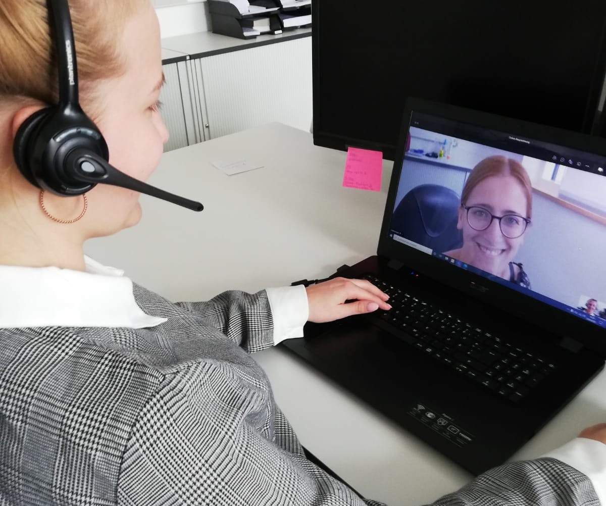 Kundenservice per Videoanruf
